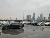 Ein seltener starker Regenfall in Dubai