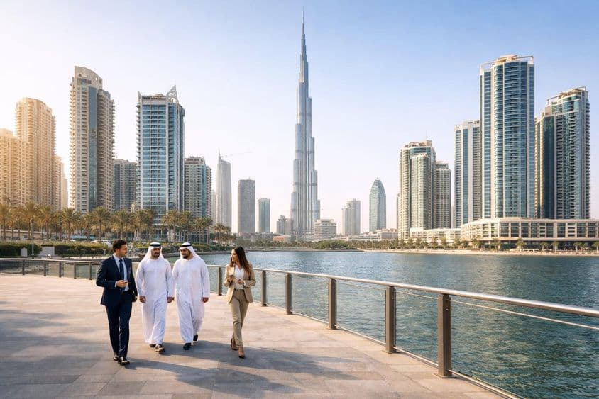 Geschäftsdynamiken in Dubai