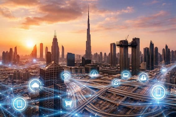 Digitale Vision für Dubai