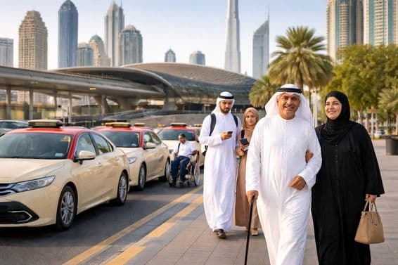 Ermäßigter Transport für Einwohner Dubais