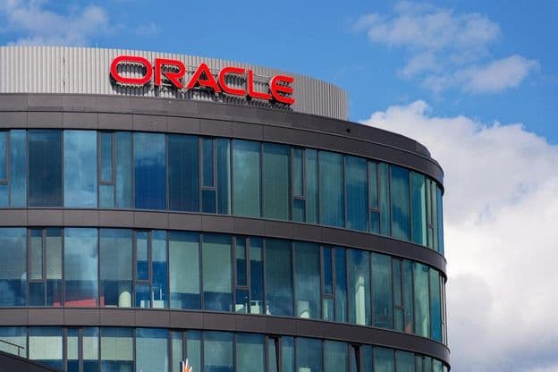 Das Logo der Firma Oracle