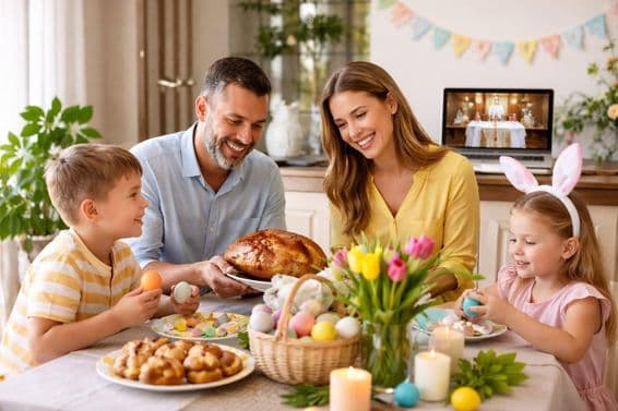 Ostern zu Hause mit Dubai-Ambiente