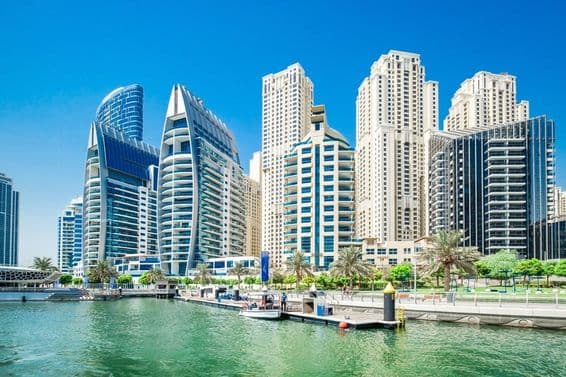 Dubai Marina, La Residencia Del Mar Gebäude, Sparkle Towers