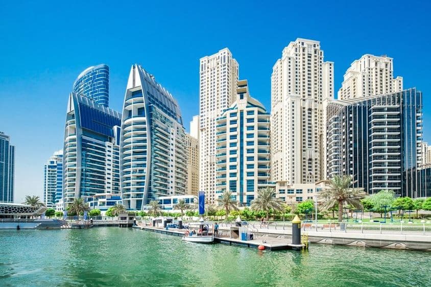 Dubai Marina, La Residencia Del Mar Gebäude, Sparkle Towers