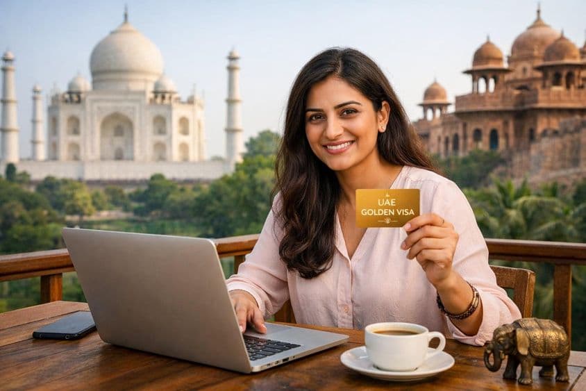 Fernarbeit mit Dubai-Visum