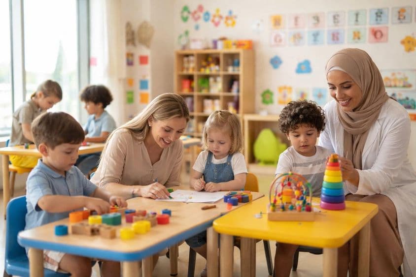 Sichere Rückkehr zum Kindergarten