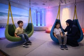 Ruhiger Sensorikraum