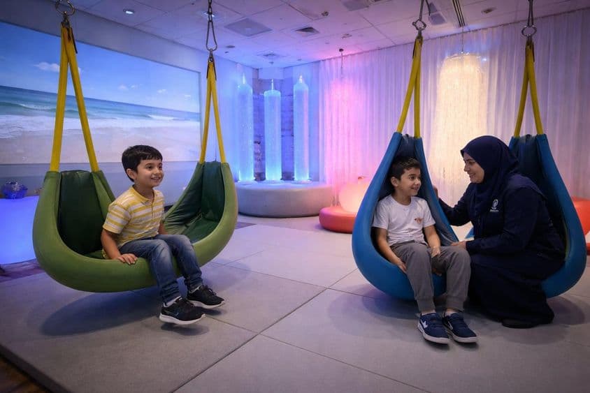 Ruhiger Sensorikraum