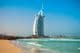Burj Al Arab Luxushotel und öffentlicher Strand Jumeirah