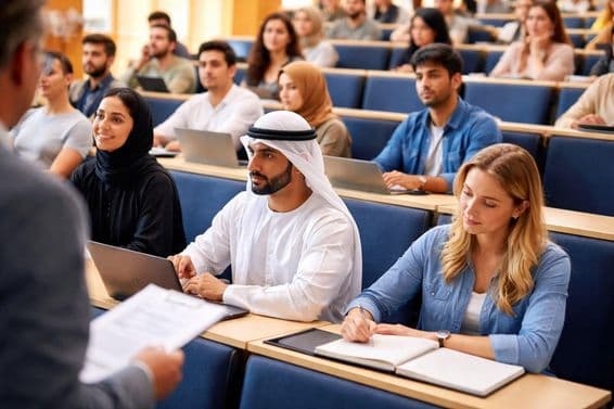 Universitätsleben in Dubai