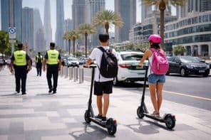 Rollertransport in Dubai