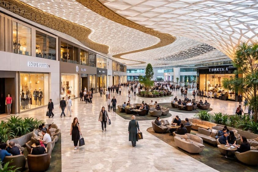 Einkaufserlebnis am Flughafen