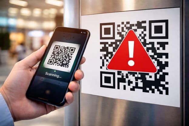 Gefahr durch QR-Code-Betrug