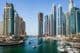 Dubai Marina Panoramablick