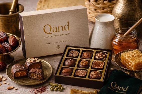 Luxuriöse Schokoladenkollektion aus Sharjah