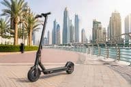 E-Scooter-Verkehr in Dubai