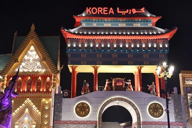 Koreanischer Pavillon im Global Village, Dubai