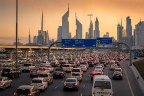 Rückkehr des Verkehrsstaus in Dubai