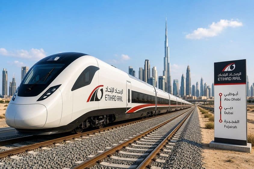 Dubai Bahn neue Ära