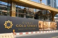 Dubais Gold Street befindet sich im Bau