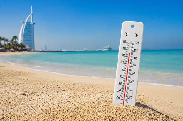 Dubai Küstenhitze-Warnung