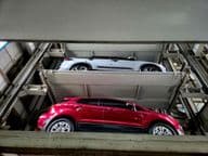 modernes automatisiertes mehrstöckiges Parkhaus