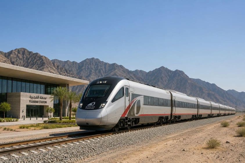 Etihad Rail startet zu einer Reise
