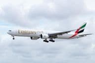 Eine Emirates Boeing 777-31HER
