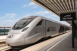 Start der Etihad Rail