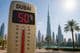 Dubai-Hitze bei fünfzig Grad