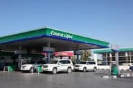 Die Emarat-Tankstelle in der Stadt Schardscha.